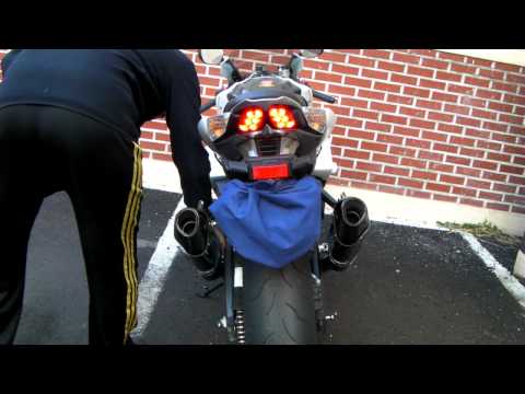 2009 Suzuki GSX-R1000(K9) Yoshi R-77 exhaust (dual + eliminates cat)