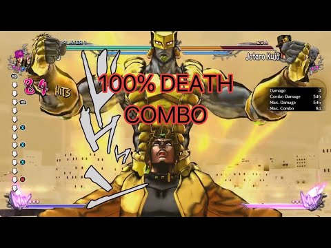 Jojo’s All Star Battle R - DIO 100% T.O.D Combo