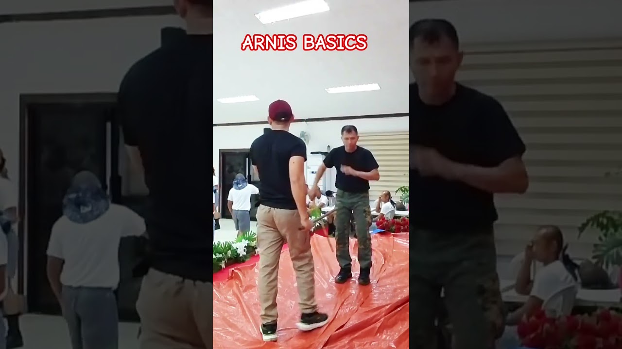 ARNIS BASICS #arnis  #filipinomartialarts #lakan #stickweapon #tutorial #basic #defense