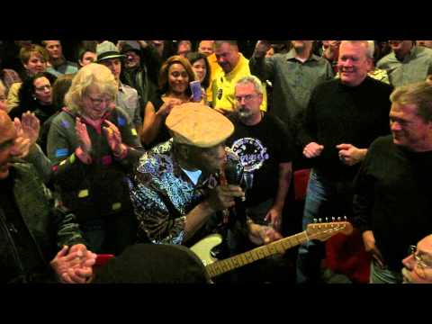 Buddy Guy in the crowd at the Arcada Theatre