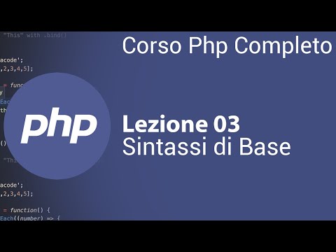 PHP Tutorial 03 - Basic Syntax, Comments, etc.