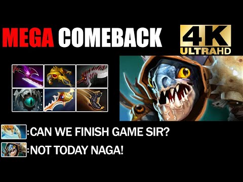 IMBA Silver Edge + Apex Slark VS Mega Creeps - Epic Comeback Dota 2 Pro Gameplay