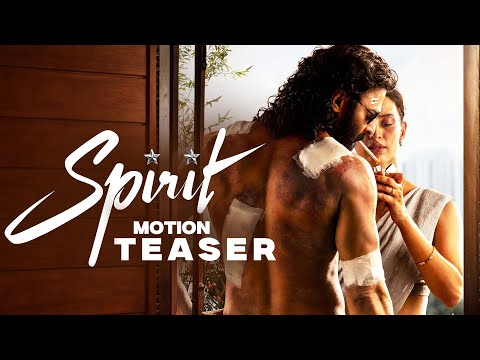 #Spirit Movie Prabhas First Look Motion Teaser | Tripti Dimri | Sandeep Reddy Vanga | fanmade