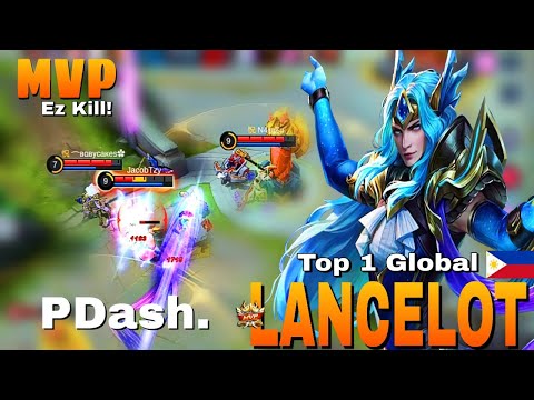Easy Kill Deadly Killer Lancelot! | Top 1 Global Lancelot by PDash. ~ MLBB