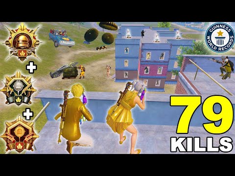 79KILLS!!???? REALLY HARDEST GAMEPLAY EVER with DUO GOLDEN SET???? I SOLO VS SQUAD PUBG Mobile BGMI