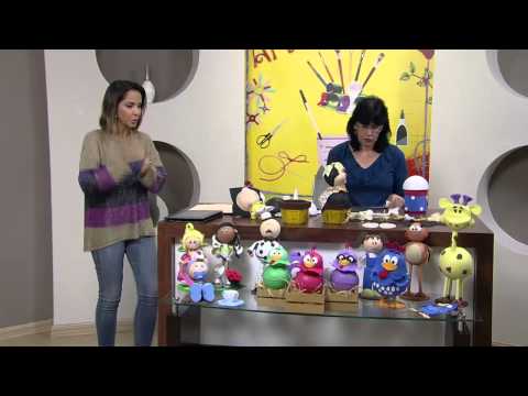 Mulher.com 14/05/2013 Rosemary Ansante - Enfeite de cozinha em E.V.A Parte 1/2