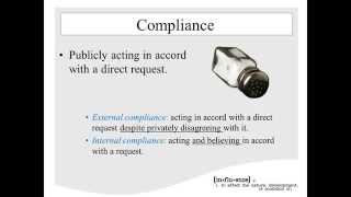 Social Influence - Compliance