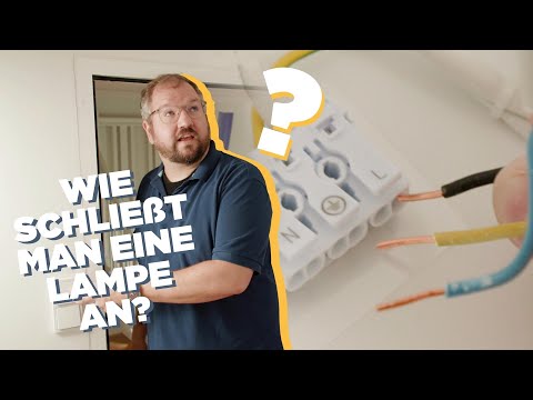 How do you connect a lamp?