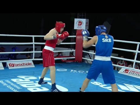 Kielce 2021 Session13A (M81kg) KAVERIN Vasily (RUS) vs MEMIC Almir (SRB)