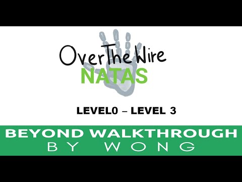 OverTheWire Wargames | Natas | Level 0 - Level 3