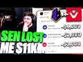 How Zombs Lost $11,000 Betting On SEN vs The Guard?! - Watch Party w/ Sinatraa Subroza