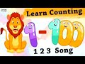 Learn Counting 1 100 Easy Numbers Song In English For Kids Beginners 1 100 Rhyme 23 M Views