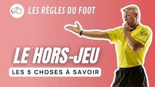 Comprendre la règle du hors-jeu au foot