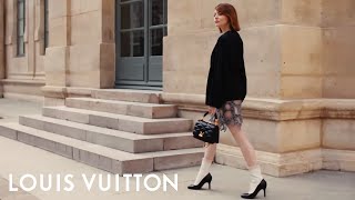 Louis Vuitton Emma Stone Unveils the New Women's Fall-Winter 2023