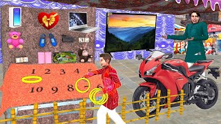 Ring Toss Game Win Prize Bike TV Gift Game Challen