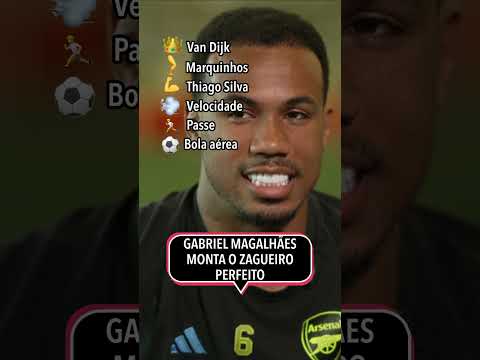 Gostou do zagueiro perfeito do Gabriel Magalhães, fã de esportes? #shorts