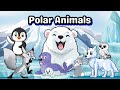 Arctic Adventure ️ Learn Polar Animals For Kids Real Footage Cartoon Fun ‍ ️