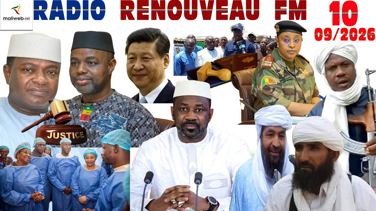 La Revue de Presse de la RADIO RENOUVEAU FM du 10 Septembre 2026