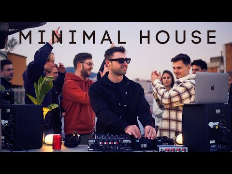 Minimal House Set | Barcelona Rooftop Sunset Session by Damien Fisher