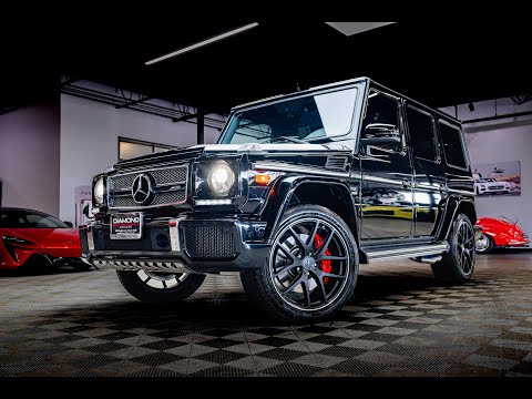 2016 Mercedes Benz G65 AMG! Only 19K miles! Twin Turbo AMG V12! Loaded! designo Leather Interior!