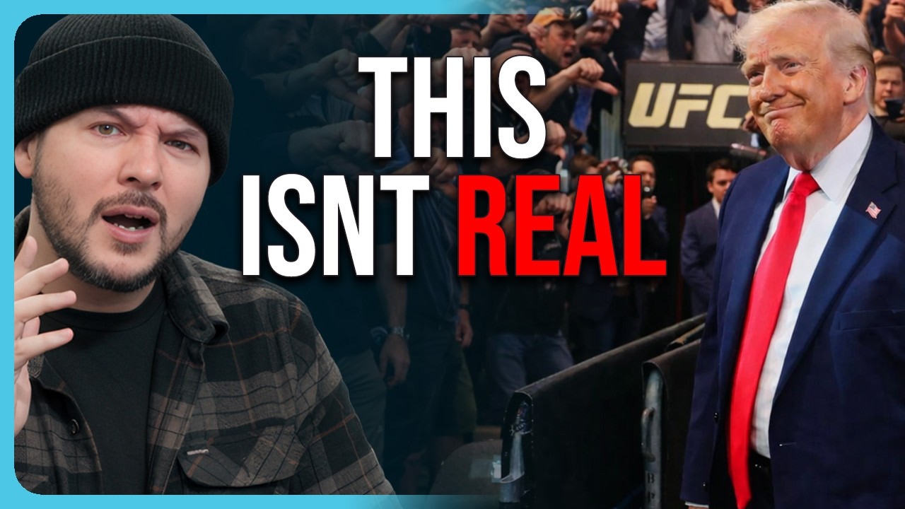 Tim Pool SLAMS Fake News Claiming Trump Was BOOED At UFC Event, Its Not Real