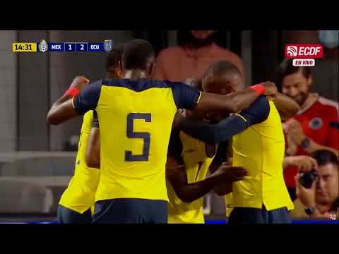 MEXICO 2-3 ECUADOR RESUMEN AMISTOSO