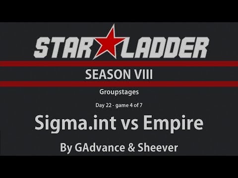 Dota 2 - Sigma.int vs Empire - StarLadder Season VIII