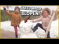 LAATSTE KEER iN DE SNEEUW EN DiT iS WAT ZE DOEN! ? | Bellinga Vlog #1653