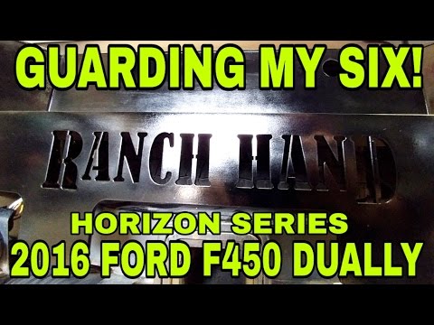2016 F450 Ranch Hand Horizon Rear Bumper Install!