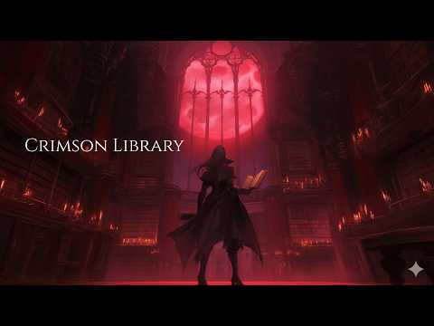 The Crimson Library – Dark Baroque Piano & Strings | Melancholic Gothic Fantasy Music For Deep Focus