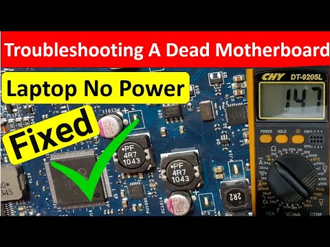 No Power Motherboard Repair - Troubleshooting Dead Motherboard step by step Part 1