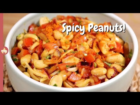 Crunch & Spice: Mastering the Art of Nepalese Spicy Peanuts Sadeko - Pabs Kitchen