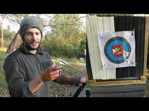 Tir Compté 18m Longbow★Prise Méditerranéenne★ARNI SINCE 1995★ Défis DAVID JACKSON★ROBTRAD ARCHERY