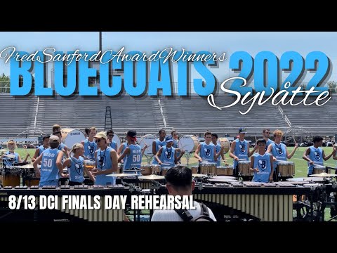 Bluecoats Percussion Ensemble 2022 - Syvatte - DCI Finals Day Rehearsal