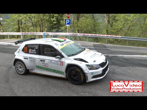 38° Rally Prealpi Orobiche 2024 Cugini-Della Torre Fabia R5 - Passaggi esterni