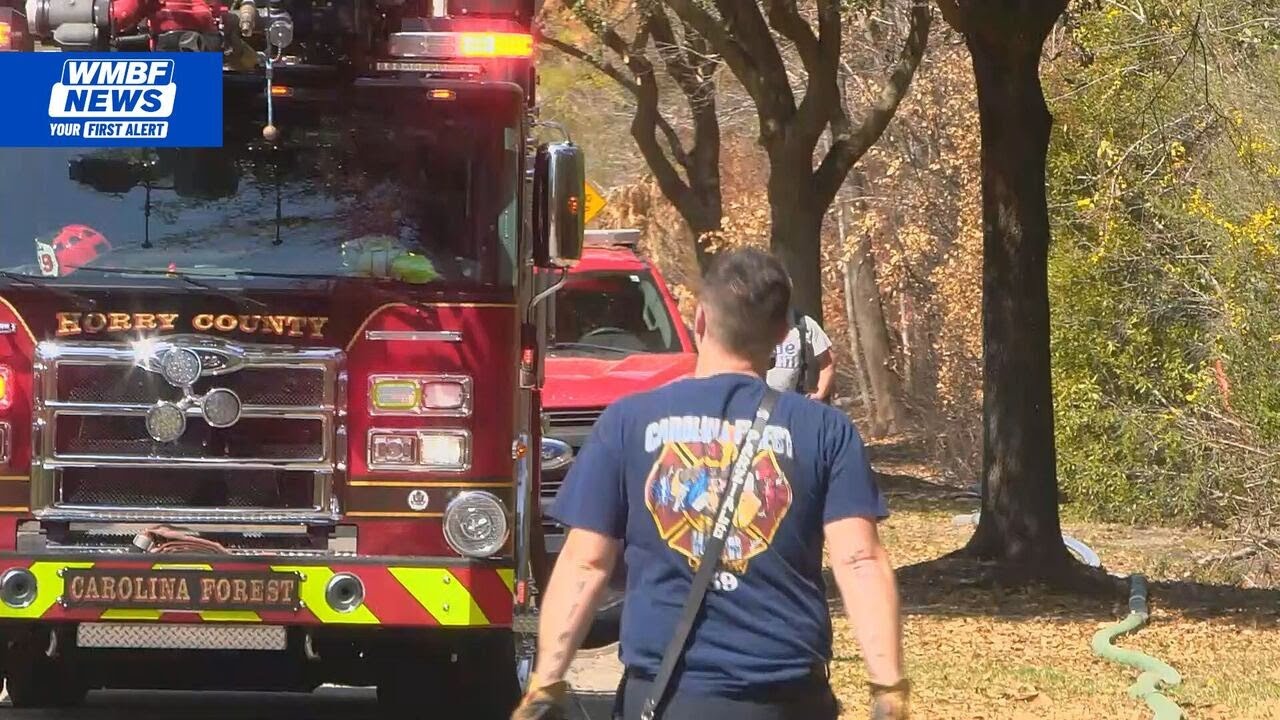 Horry County officials discuss wildfire risks after burn ban announcement