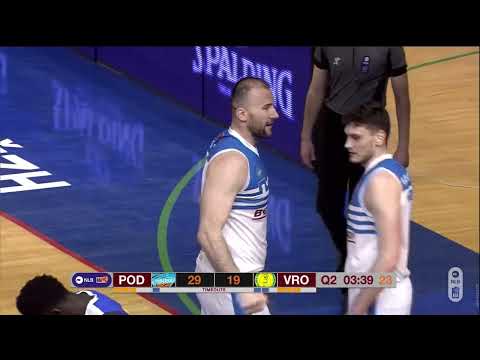 NLB ABA League 2 2021/22 highlights, Round 12: Podgorica - Vrijednosnice Osijek (23.3.2022)