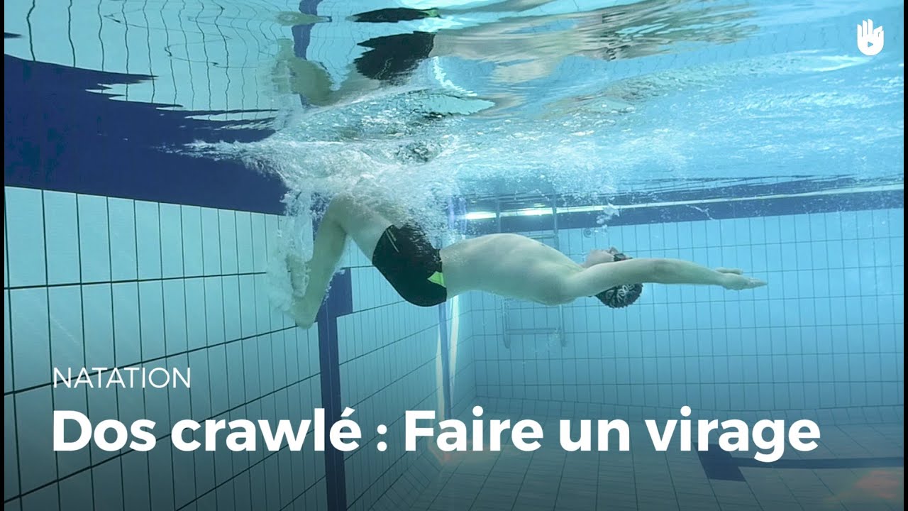 Comment faire un virage Comment nager le dos crawlé Sikana