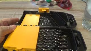 How to open the Warrior drill bit box