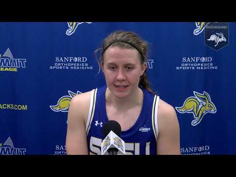 Women's Basketball Players Postgame Press Conference vs South Dakota (02.06.2021)