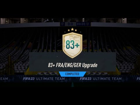 FIFA 23 83+ UPGRADE FRA/ENG/GER   (83+ NATION UPGRADE SBC)