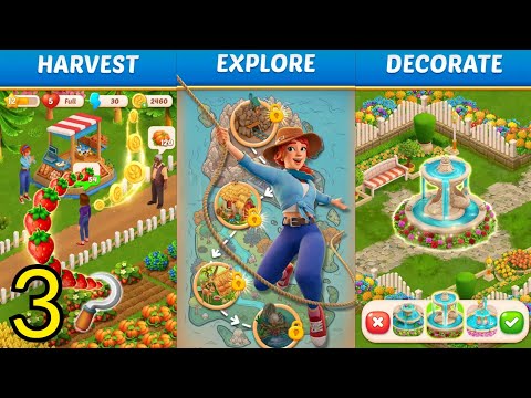 Fiona's Farm: Gameplay Walkthrough Level 4 Part 3 (Ios.android) #gamingvideos