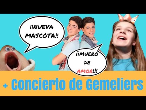 GEMELIERS EN CONCIERTO + MASCOTA DEL CANAL //Juegos y Juguetes en Familia