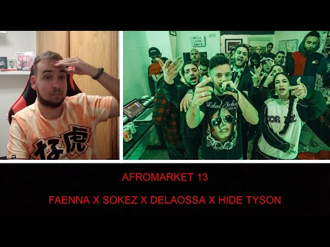 REACCION A AFROMARKET 13 | SOKEZ X FAENNA X DELAOSSA X HIDE TYSON | DUO FREESTYLE