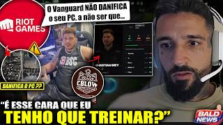 🚨BOMBA! Riot se PRONUNCIA após PROBLEMAS com Vanguard! BrTT conhece seu ALUNO do CBLOW