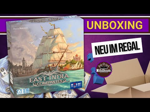 East India Companies | WAS IST DRIN? Brettspiel 📦 Unboxing [Brettspiele]