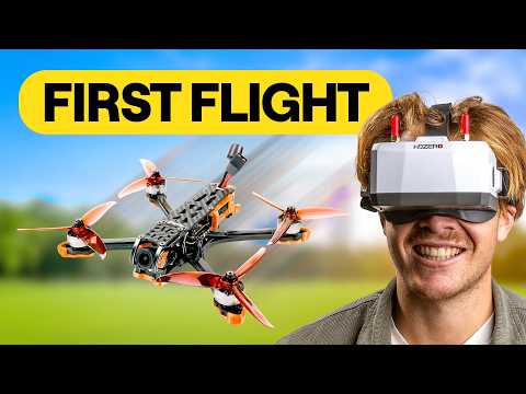 The Easiest FPV Drone First Flight Tutorial You'll Ever Watch