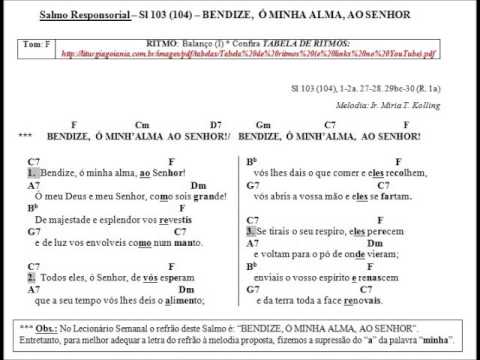 Salmo 103 (104) video