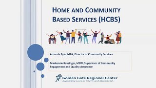 Home-based Community Services for People with Developmental Disabilities