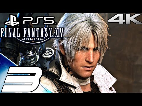 FINAL FANTASY XIV PS5 Gameplay Walkthrough Part 3 - Ending & Final Boss (A Realm Reborn) 4K 60FPS